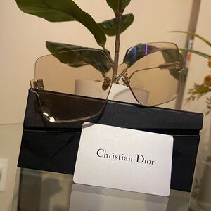 Christian Dior Rimless Sunglasses